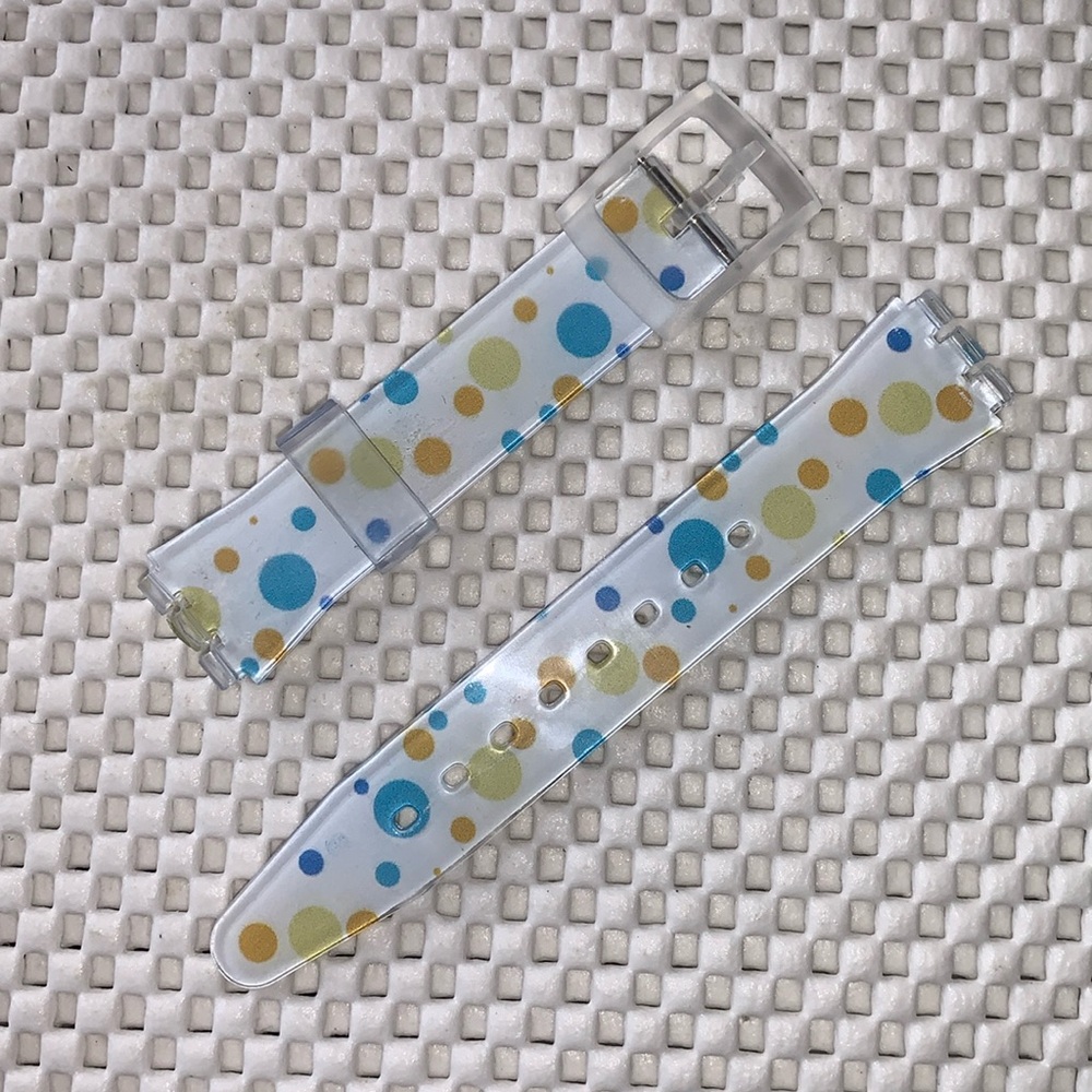 Multi-color Watch Band (Strap Only) - fits Swatch Gent model